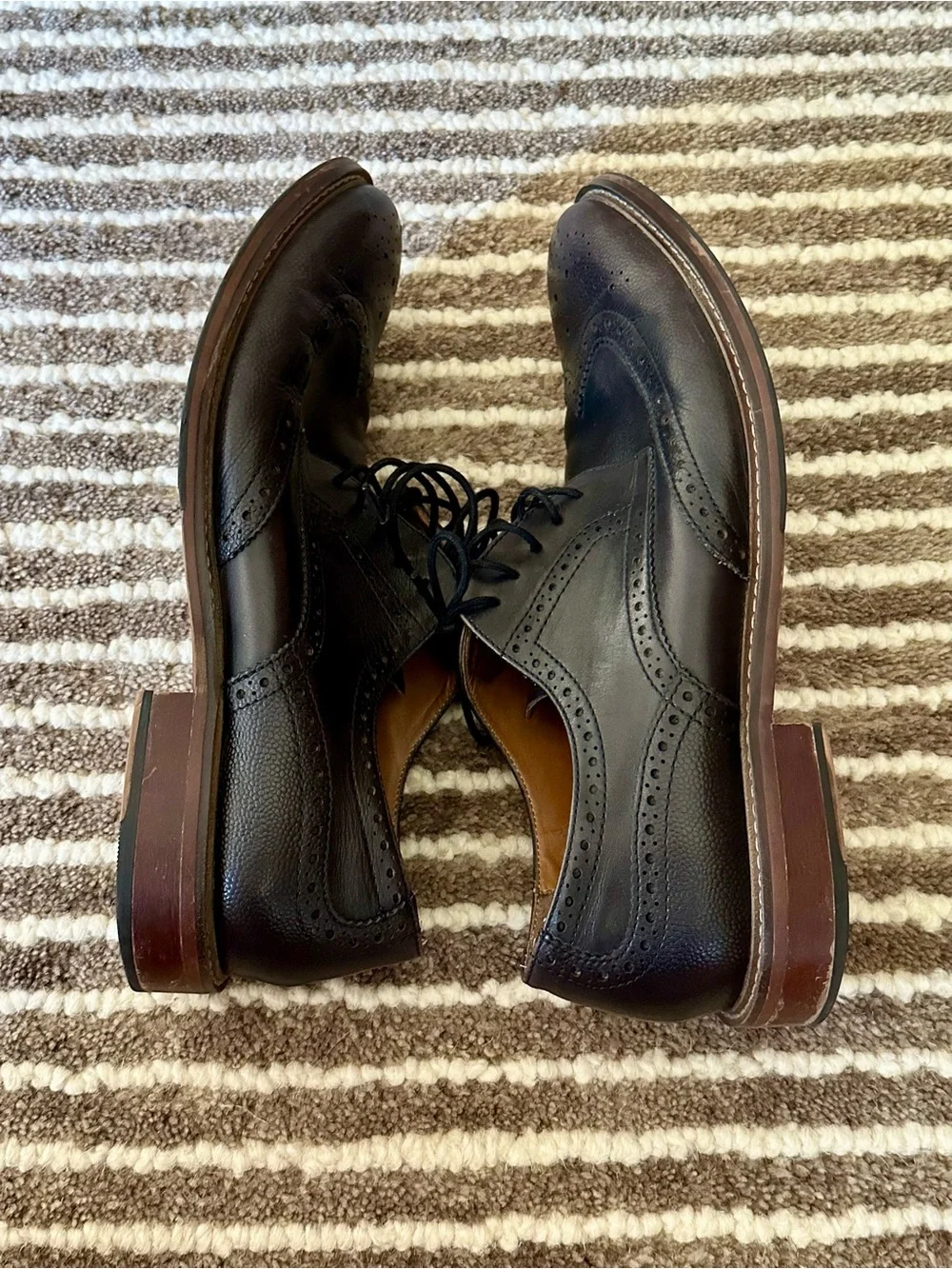 Aldo Men’s Black Oxford Shoes